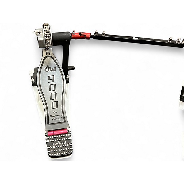Used DW 9000 Series Double Double Bass Drum Pedal
