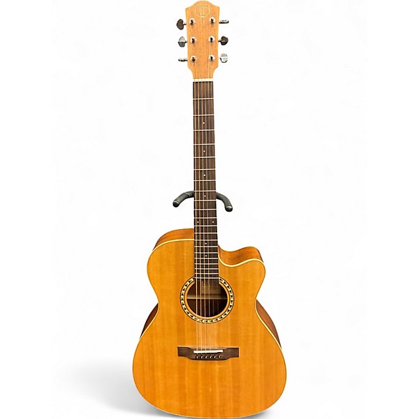 Used Teton STG100 Natural Acoustic Electric Guitar