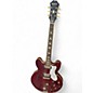Used Epiphone Riviera Candy Apple Red Hollow Body Electric Guitar thumbnail