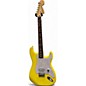 Used 2023 Fender Tom Delonge Signature Stratocaster Graffiti Yellow Solid Body Electric Guitar thumbnail