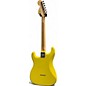 Used 2023 Fender Tom Delonge Signature Stratocaster Graffiti Yellow Solid Body Electric Guitar