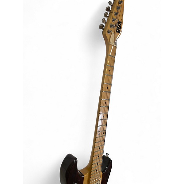 Vintage 1980s VOX CUSTOM 25 Natural Solid Body Electric Guitar