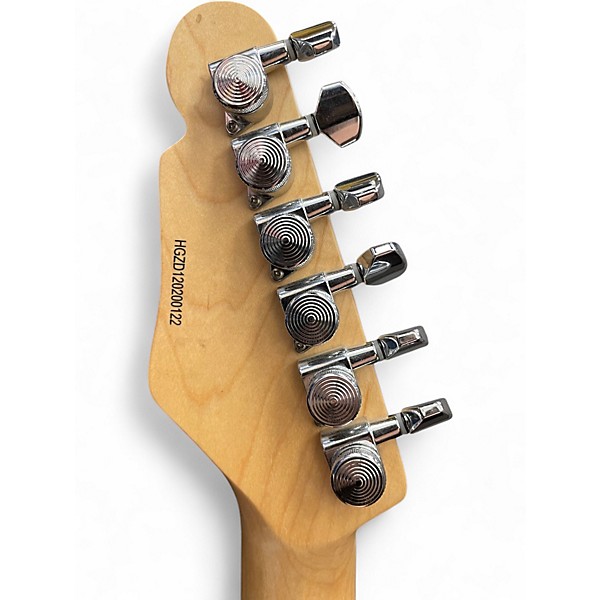 Used Hell Guitars Zero Dot White Solid Body Electric Guitar