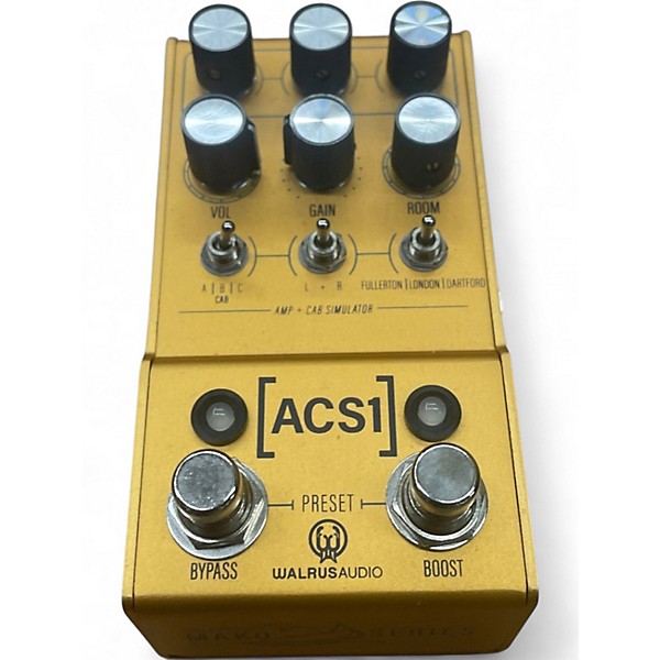 Used Walrus Audio ACS1 Effect Pedal