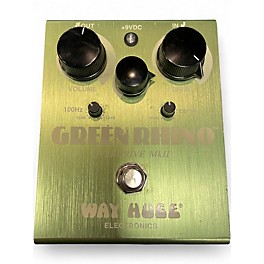 Used Way Huge Electronics WHE202 Green Rhino Overdrive Effect Pedal