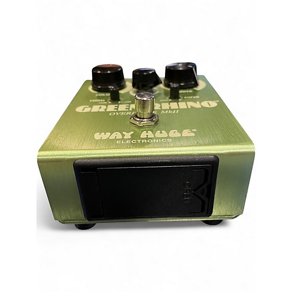 Used Way Huge Electronics WHE202 Green Rhino Overdrive Effect Pedal