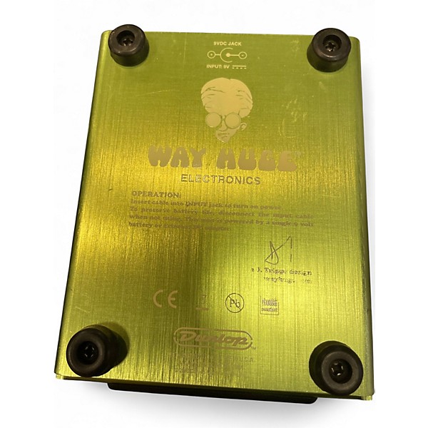 Used Way Huge Electronics WHE202 Green Rhino Overdrive Effect Pedal