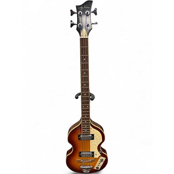Used Jay Turser TB-2B-VS 2 Color Sunburst Electric Bass Guitar