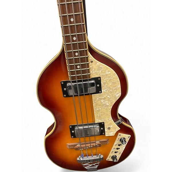 Used Jay Turser TB-2B-VS 2 Color Sunburst Electric Bass Guitar