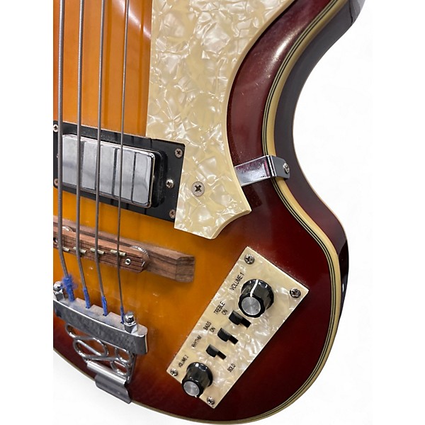 Used Jay Turser TB-2B-VS 2 Color Sunburst Electric Bass Guitar