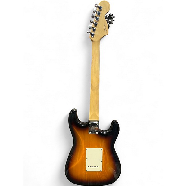 Used Squier Affinity Stratocaster Left Handed 2 Color Sunburst Electric Guitar