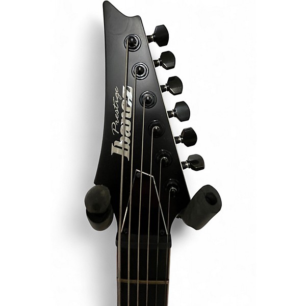 Used Ibanez RGR652AHBF Black Solid Body Electric Guitar
