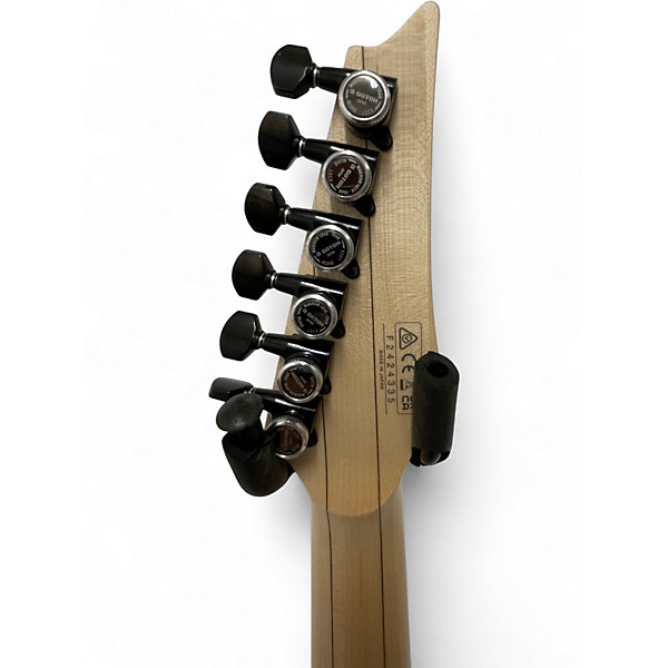 Used Ibanez RGR652AHBF Black Solid Body Electric Guitar
