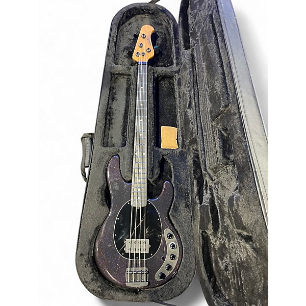 Used Ernie Ball Music Man DARK RAY RAINBOW DARK RAINBOW Electric Bass Guitar