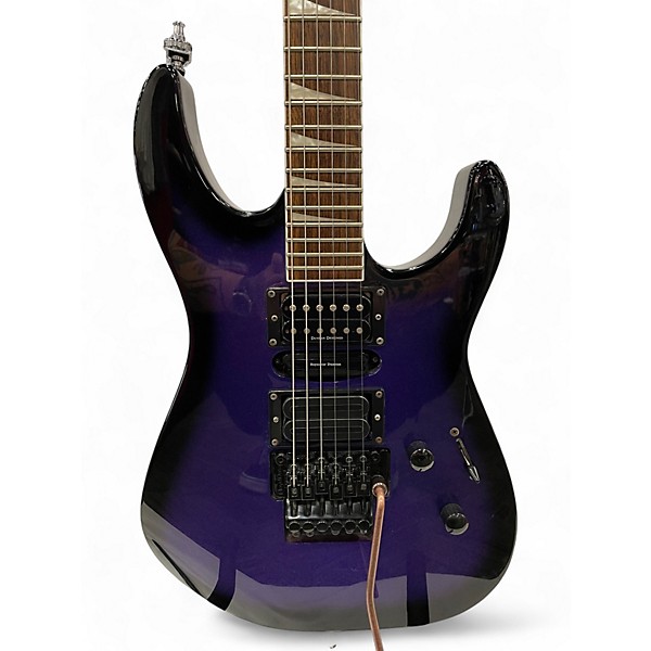Used Jackson X Series FSR SL5X Soloist Purple Solid Body Electric Guitar