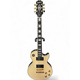 Used Epiphone Les Paul Custom Antique Ivory Solid Body Electric Guitar