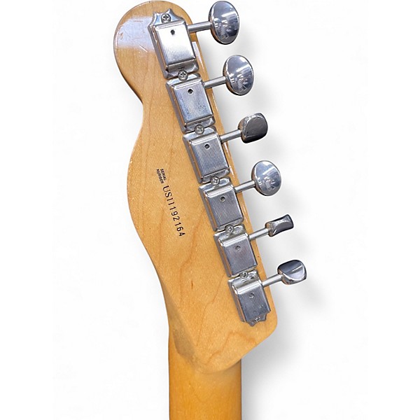 Used 2011 Fender 62' AMERICAN TELECASTER REISSUE Vintage Yellow Solid Body Electric Guitar