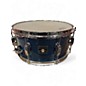Used TAMA 6.5X14 Superstar Snare BLUE SPARKLE Drum thumbnail