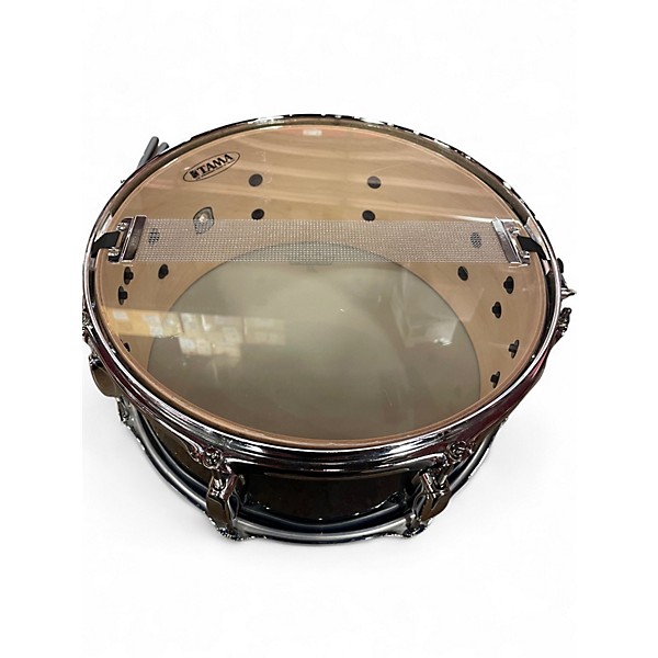 Used TAMA 6.5X14 Superstar Snare BLUE SPARKLE Drum