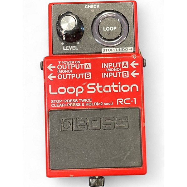 Used BOSS RC1 Loop Station Pedal