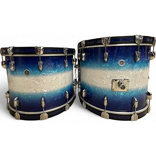 Used Gretsch Drums 6 Piece Brooklyn Series Blue Burst Drum Kit