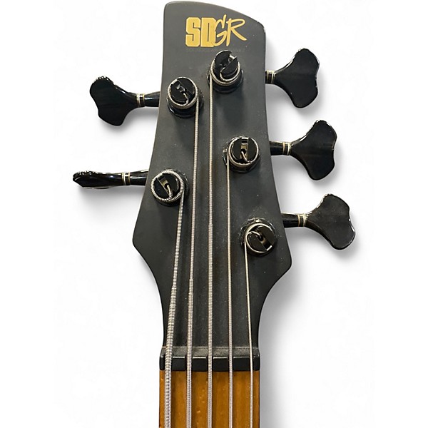 Used Ibanez sr1105b Pearl White Electric Bass Guitar