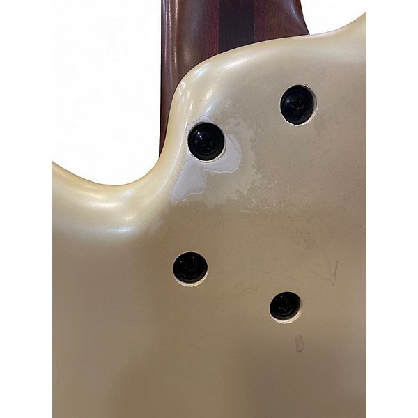 Used Ibanez sr1105b Pearl White Electric Bass Guitar