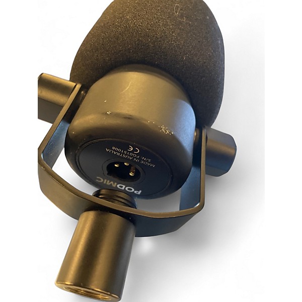 Used RODE pod mic Dynamic Microphone