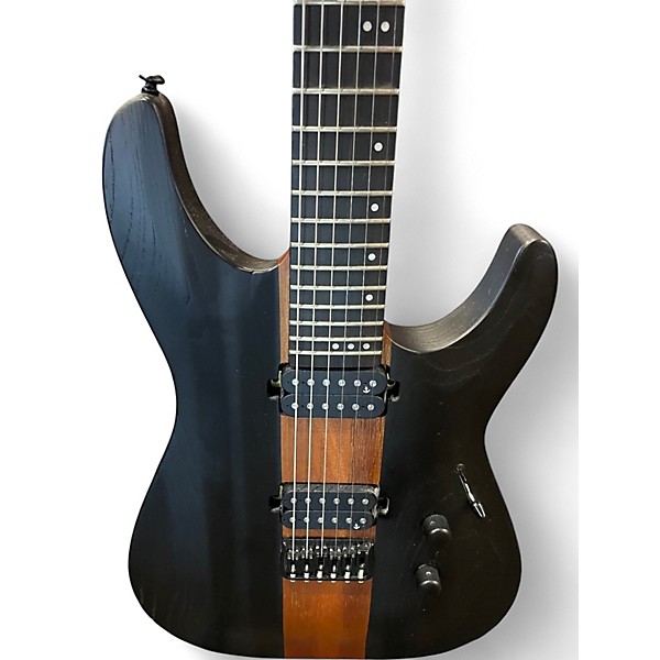 Used Schecter Rob Scallon Signature C-1 Satin Dark Roast Solid Body Electric Guitar