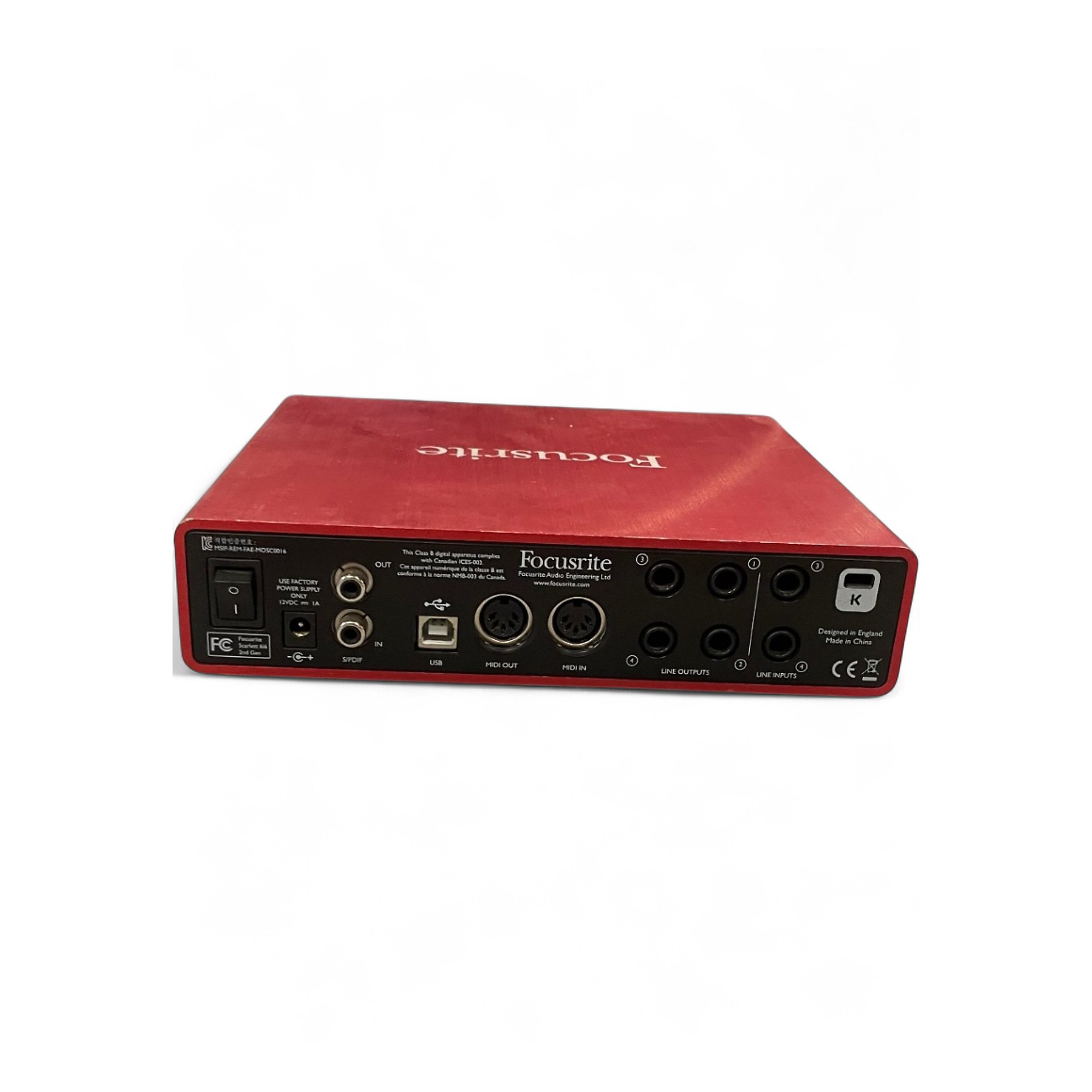 Used Focusrite Scarlett 6i6 Audio Interface | Guitar Center