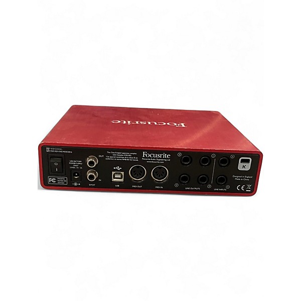 【中古】FOCUSRITE Scarlett 6i6 オーディオインターフェイス Amazon.co.jp: Focusrite フォーカスライト オーディオ
