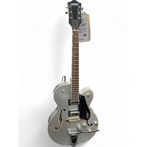 Used Gretsch Guitars G5420T Electromatic silver sparkle Hollow Body Electric Guitar