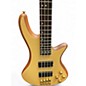 Used Schecter Guitar Research Stiletto Custom 4 String Antique Natural Electric Bass Guitar
