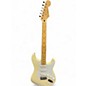 Used 2010 Fender Jimmy Vaughn Tex-Mex Stratocaster Olympic White Solid Body Electric Guitar thumbnail