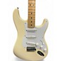 Used 2010 Fender Jimmy Vaughn Tex-Mex Stratocaster Olympic White Solid Body Electric Guitar