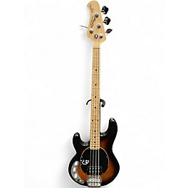 Used Sterling by Music Man Ray4 2 Tone Sunburst Electric Bass Guitar