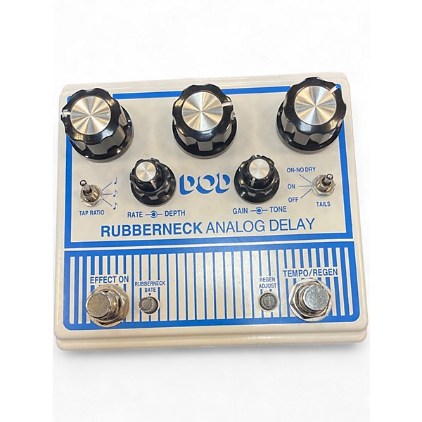 Used DOD RUBBERNECK ANALOG DELAY Effect Pedal