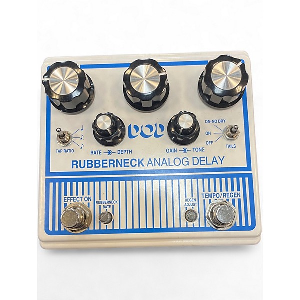 Used DOD RUBBERNECK ANALOG DELAY Effect Pedal