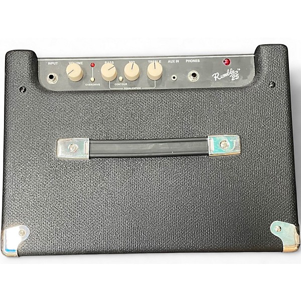 Used Fender Rumble 25 25W 1x8 Bass Combo Amp