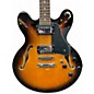 Used Hamer Echotone Sunburst Hollow Body Electric Guitar