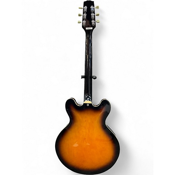 Used Hamer Echotone Sunburst Hollow Body Electric Guitar