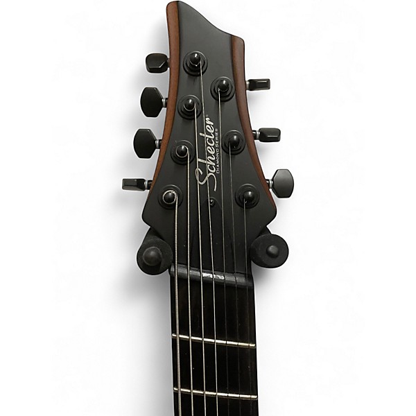 Used Schecter Guitar Research C7 MULTISCALE ROB SCALLON SATIN DARK ROAST Solid Body Electric Guitar