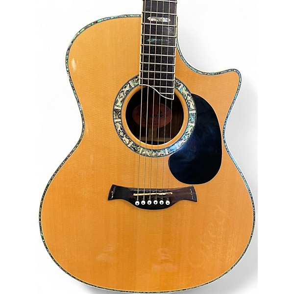 Used Crafter Guitars GAE36 Natural Acoustic Electric Guitar