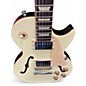 Used 2015 Gibson Limited Les Paul ES Memphis Classic White Hollow Body Electric Guitar
