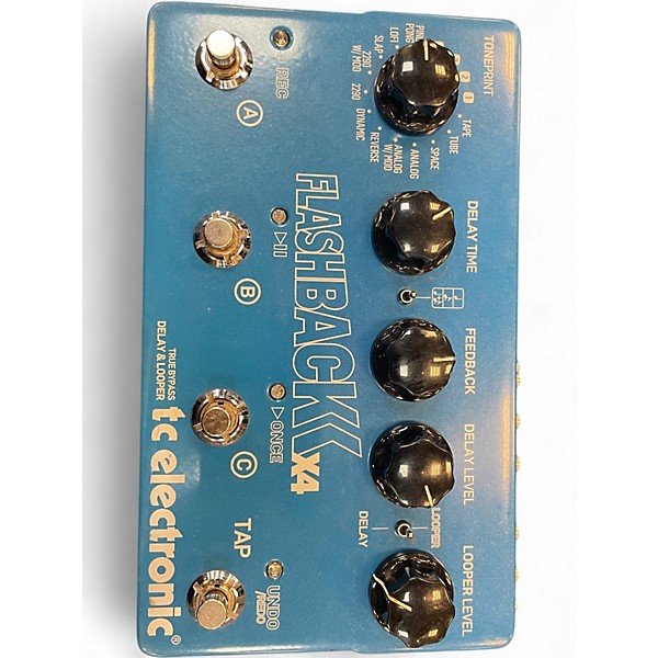 Used TC Electronic Flashback X4 Delay And Looper Effect Pedal