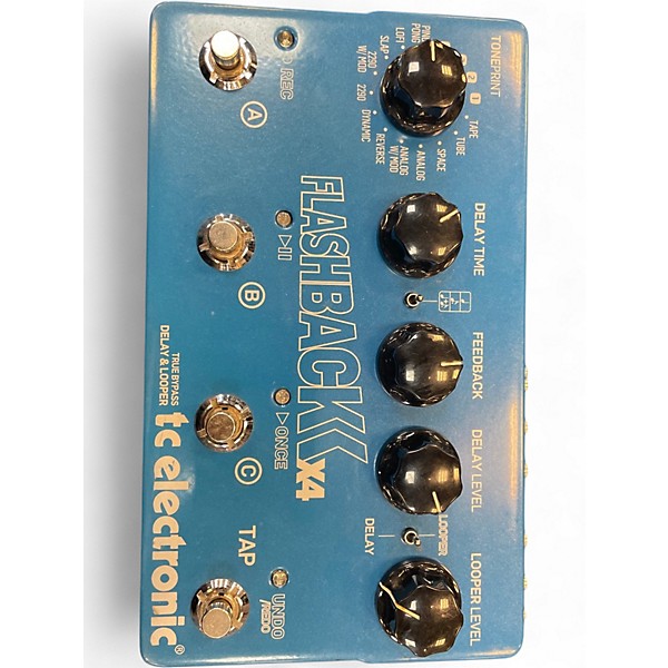 Used TC Electronic Flashback X4 Delay And Looper Effect Pedal