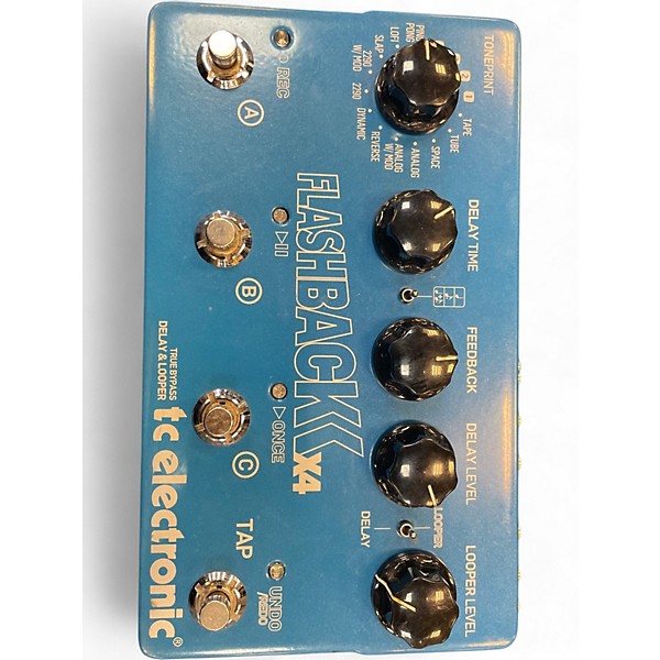 Used TC Electronic Flashback X4 Delay And Looper Effect Pedal