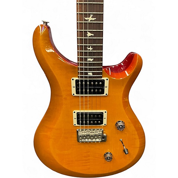 Used PRS Custom 22 Amber Solid Body Electric Guitar
