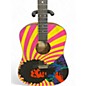 Used Martin Jimi Hendrix MIM Road Series Limited Edition Graphic Acoustic Electric Guitar