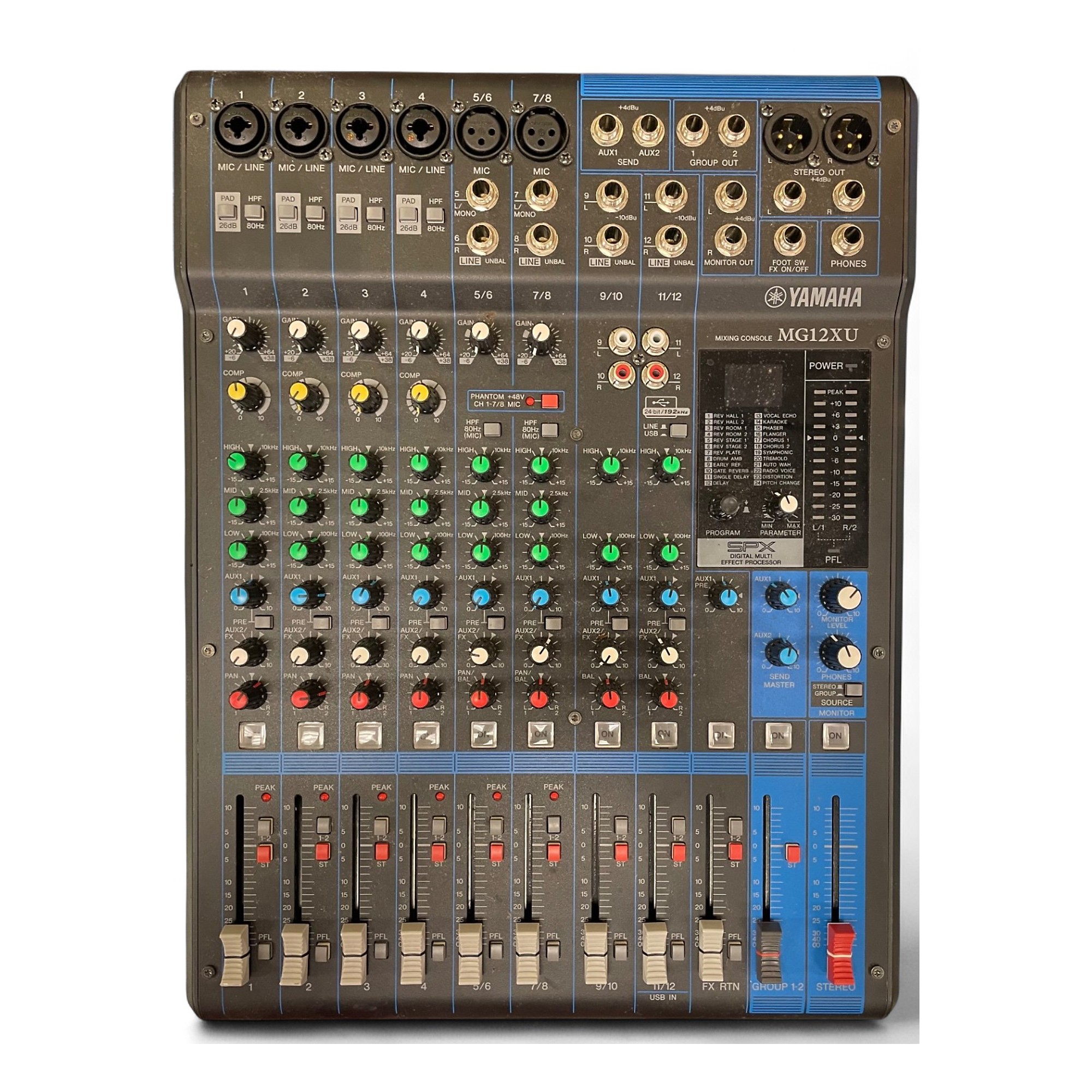 【美品】YAMAHA MG12XU Amazon | ヤマハ YAMAHA 12チャンネルミキシングコンソール